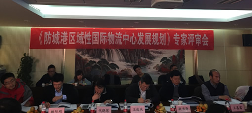 《防城港區域性國際物流中心發展規劃》項目順利通過評審